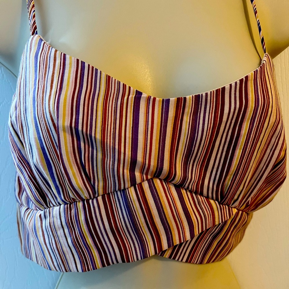 🌞Striped crop top🌞